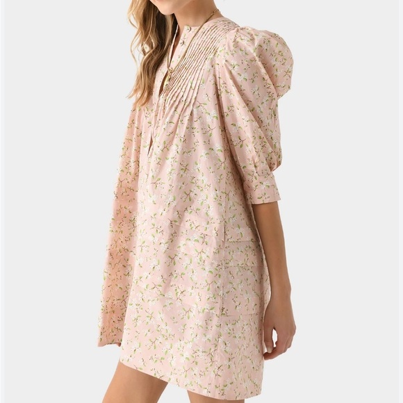 HUNTER BELL Sidney Floral Pink Dress NEW - Picture 3 of 13